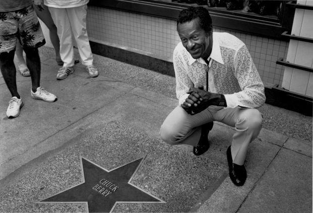 Chuck Berry honored, 1989